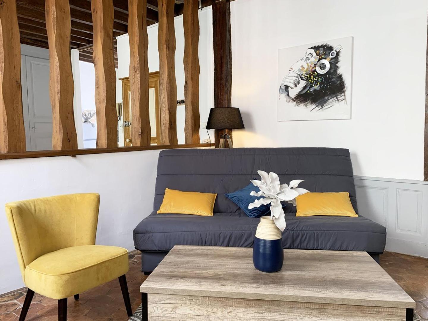 Le Clocher- Appartement Dans Le Coeur De Ville シャルトル エクステリア 写真